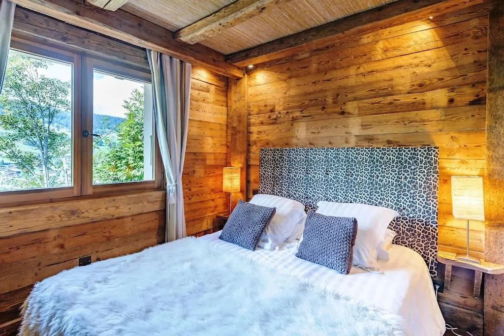 Somptueux Chalet Baron Megeve Vue.Jaccuzi.4 Mn A Pied Au Centre