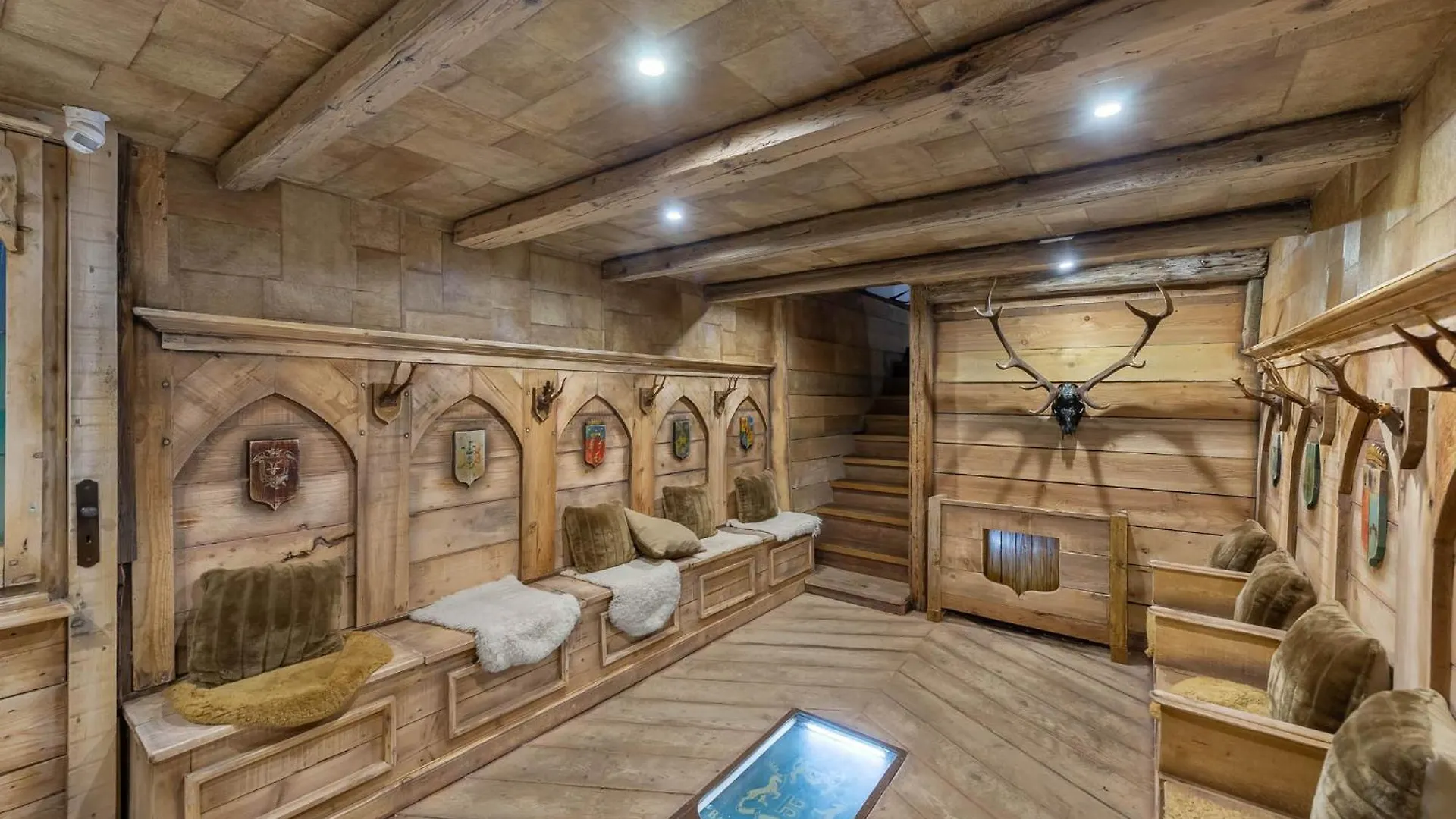 Somptueux Chalet Baron Megeve Vue.Jaccuzi.4 Mn A Pied Au Centre France